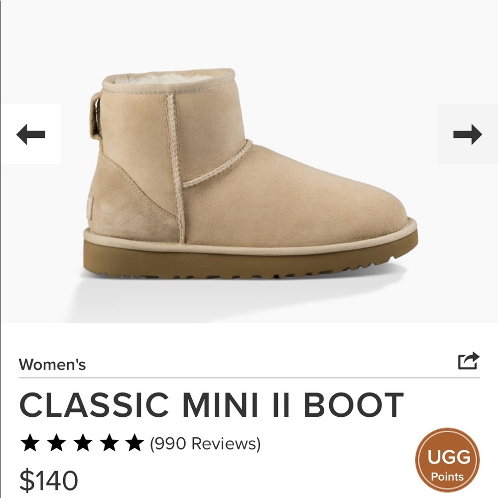 Classic mini II boot ✨